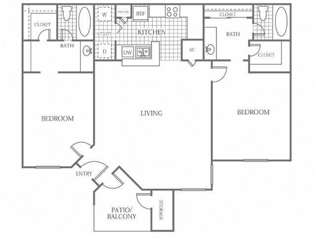 Floorplan - The Arbors of Wells Branch