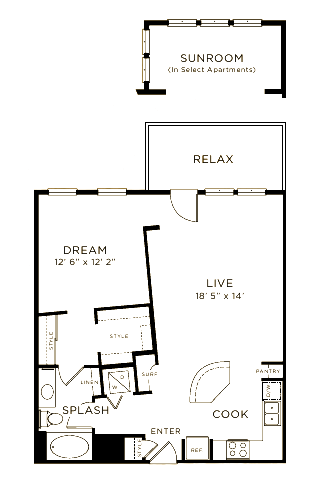 Floorplan - Mariposa Lofts