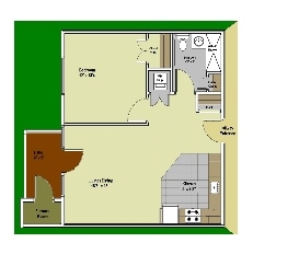 1BR/1BA - Connect55+ Wheatfield West Senior Community55