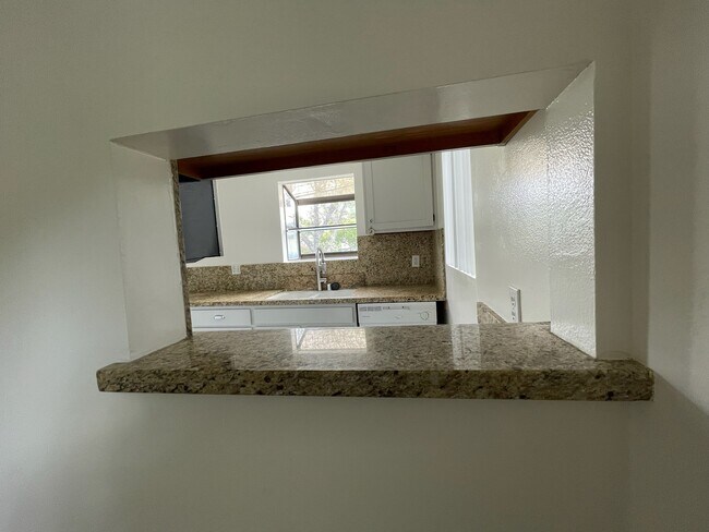 pass through to kitchen from dining room - 10330 Riverside Dr