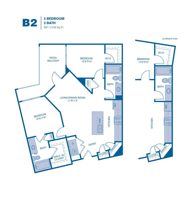 Floorplan - Windsor Addison Apartments