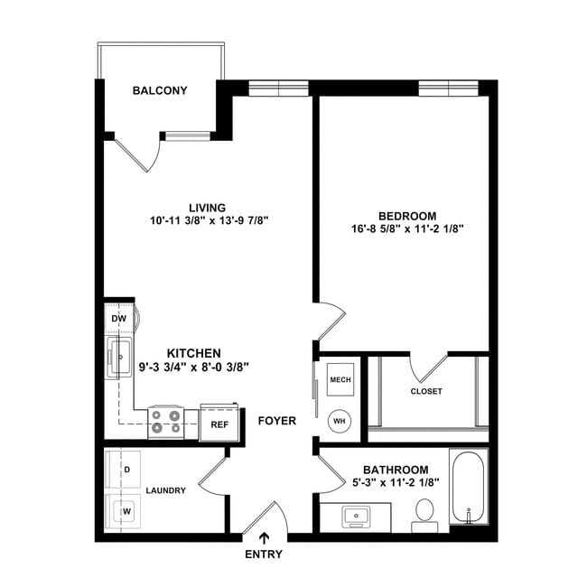 Floorplan - Gathyr Apartments