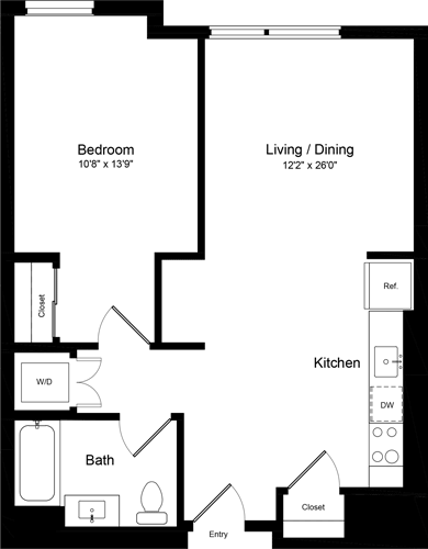 Floorplan - One Henry Adams