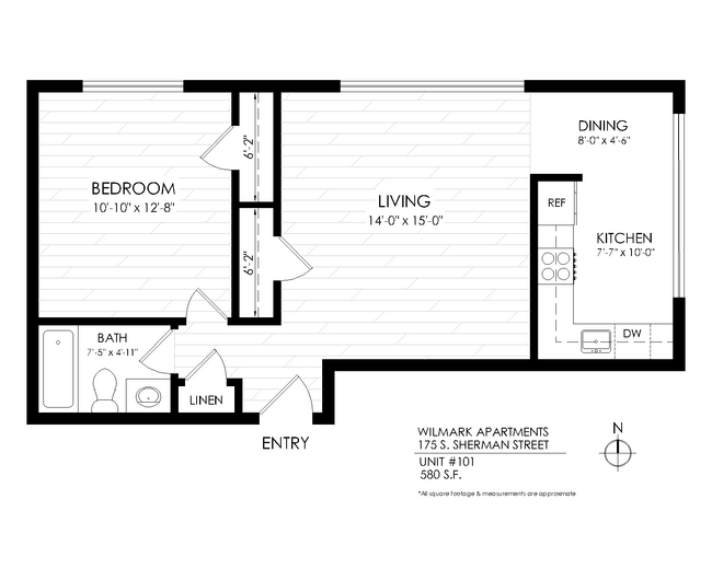 Floorplan - Wilmark Apartments