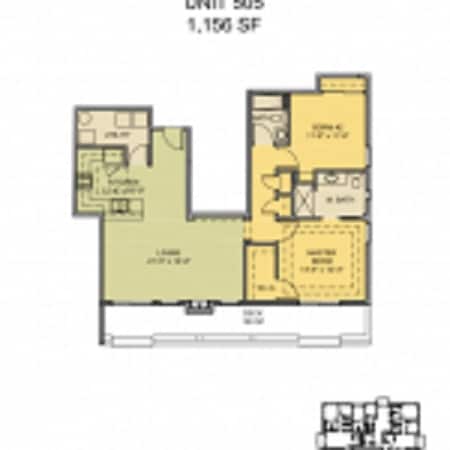 2BR/2BA - 1284 Downing