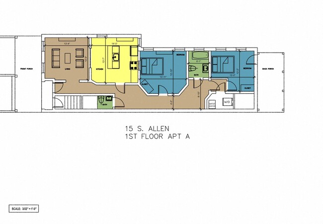 Floorplan - The Row at Cary Place