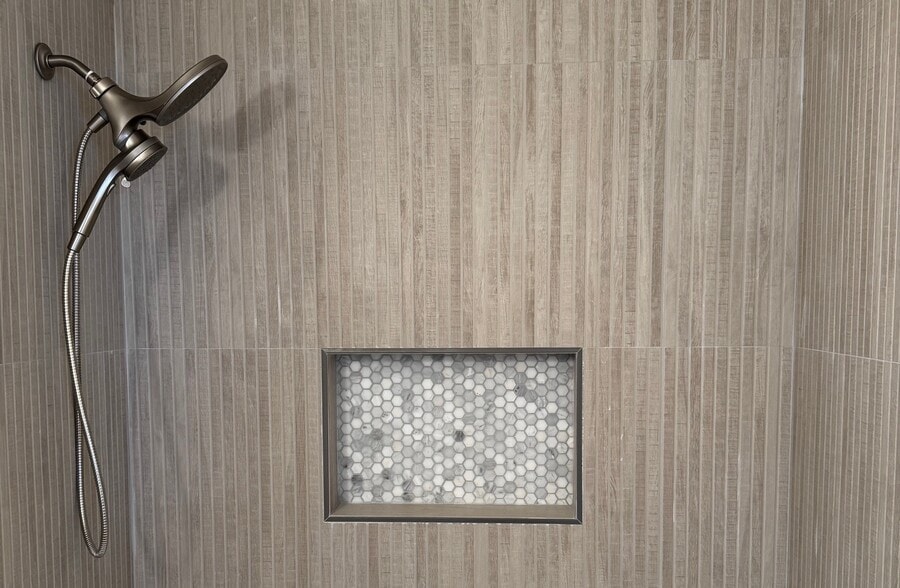 Newly remodeled shower - 3776 Alabama St
