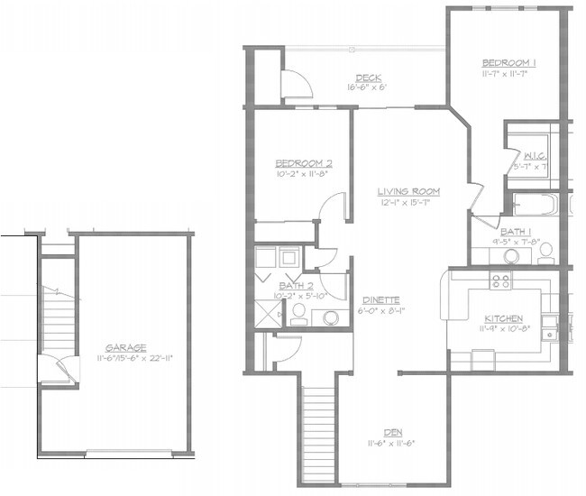 2BR / 2BA - Whitespire Grove Apartments