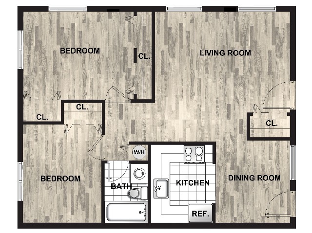 Floorplan - Sunshine Lakes Apartments