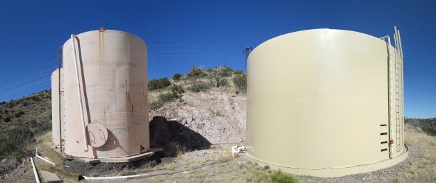 On-Site Water Tanks - The Oaks
