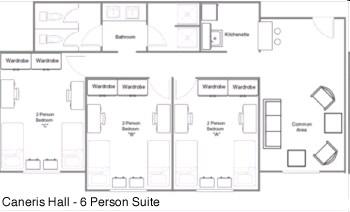3BR/1BA - Anthony Caneris Hall