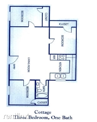 3 Bedroom Cottage - 71st Street Apartments