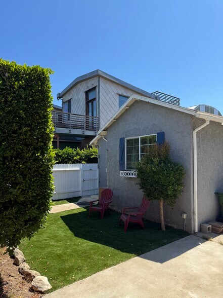 Newly turfed front yard - 526 Brooks Ave