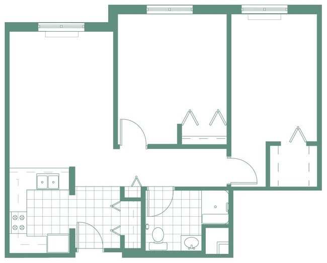 Two-Bedroom Senior Apartment - Victory Centre of Sierra Ridge