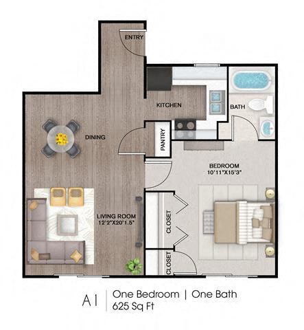 Floorplan - The Overlook at Pensacola Bay