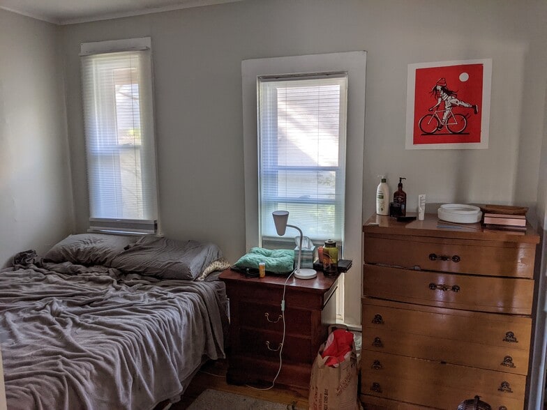 The bedroom got a new coat of paint last year. - 2526 NE Taylor St