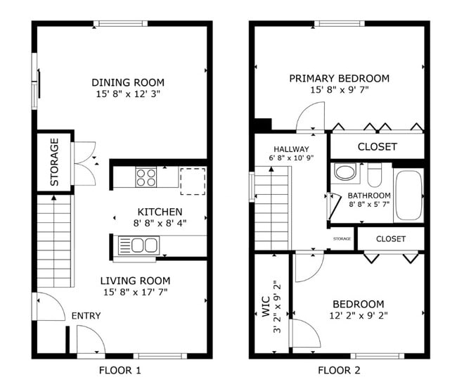 Floorplan - Dakota Townhomes