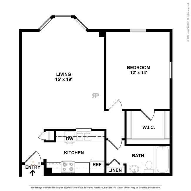 Floorplan - Douglass Apartments