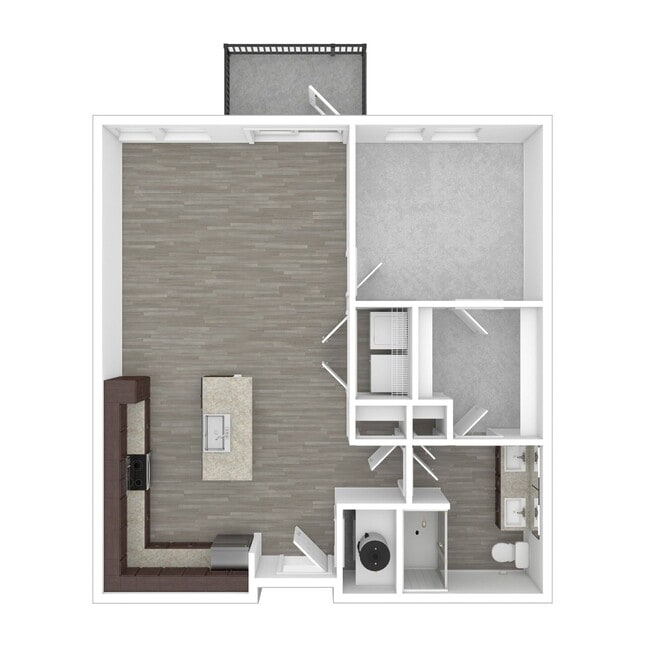 Floorplan - FIFTEEN51 Apartments of Lexington