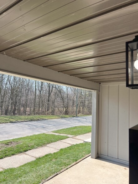 Front Patio - Looks onto woods of Faurot Park - 706 W State St