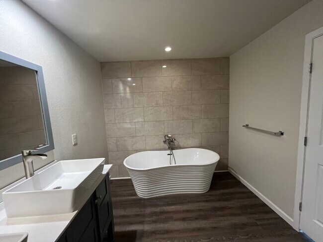 Master Bathroom Tub - 1717 Tisinger Ave