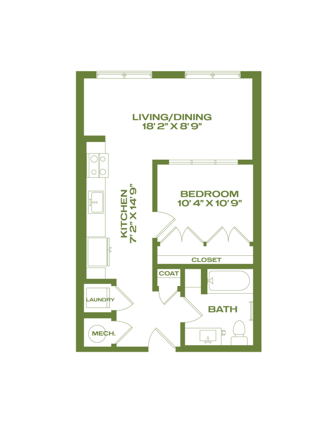 Floorplan - Artifact NoDa