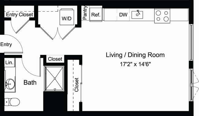 Floorplan - Chloe on Madison