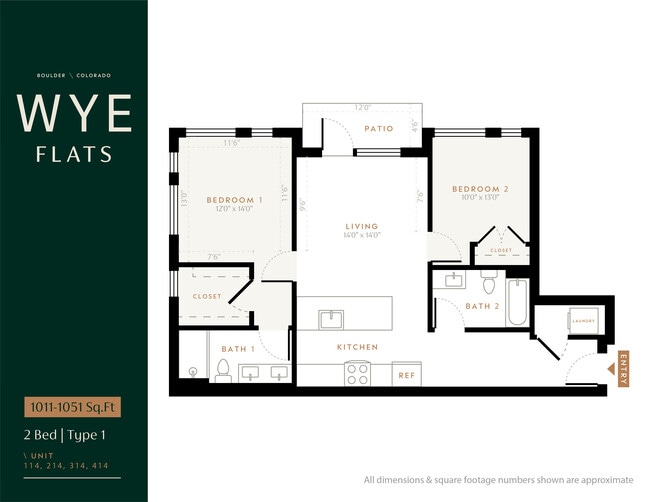 Floorplan - WYE Flats