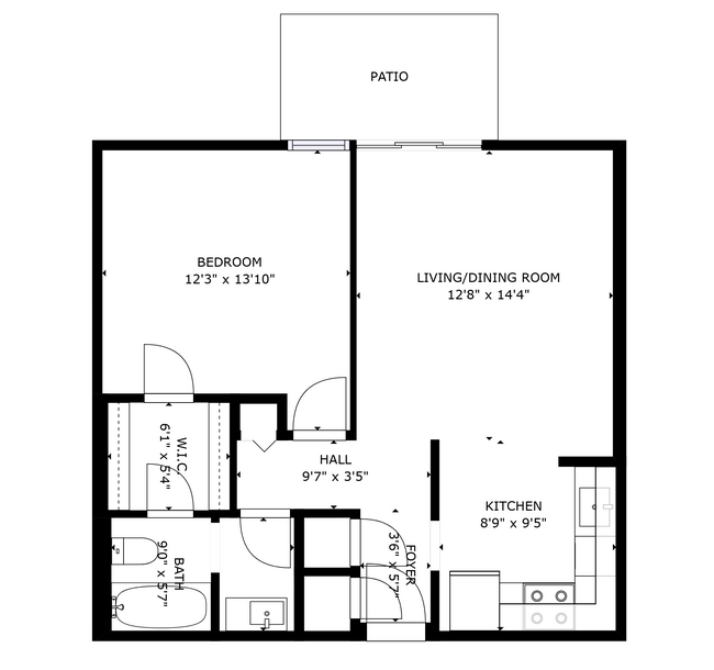 Floorplan - Falls at Mill Creek