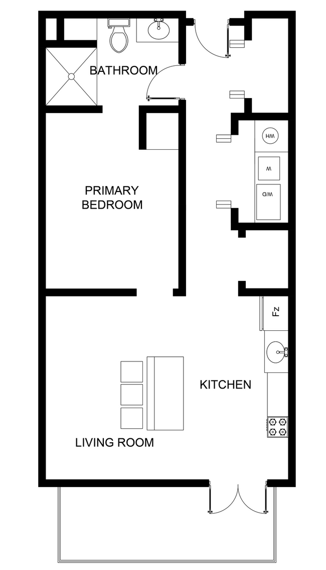 Floorplan - Outfield Ball Park Lofts