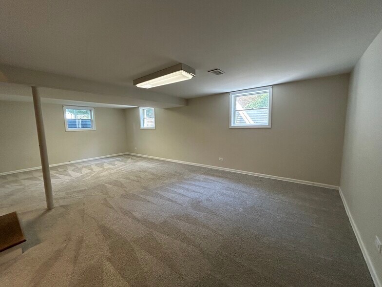 Furnished side of basement - 1001 Eddy Ct