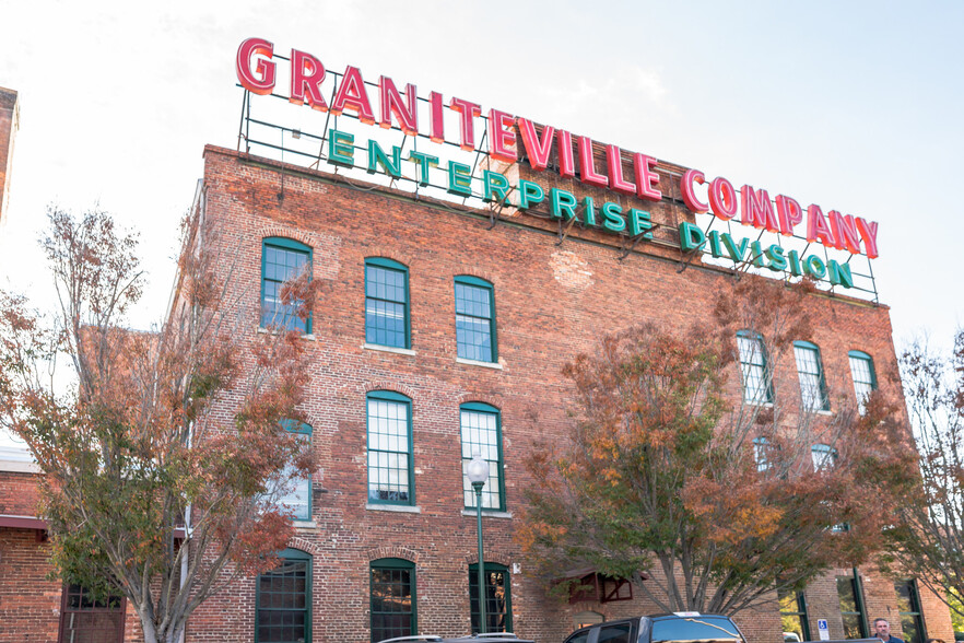 Neon Sign over Mill - Enterprise Mill Residential