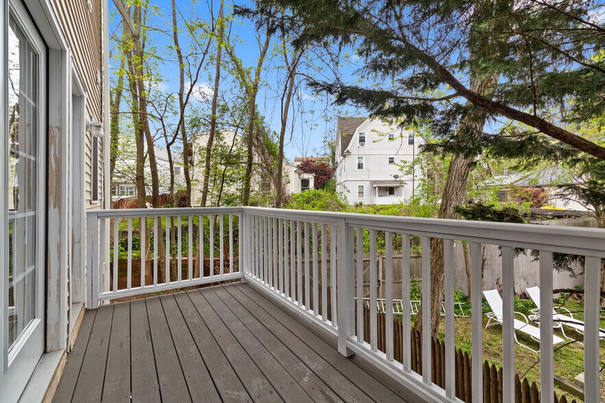 Rear Porch Example - 100 Castle Ave