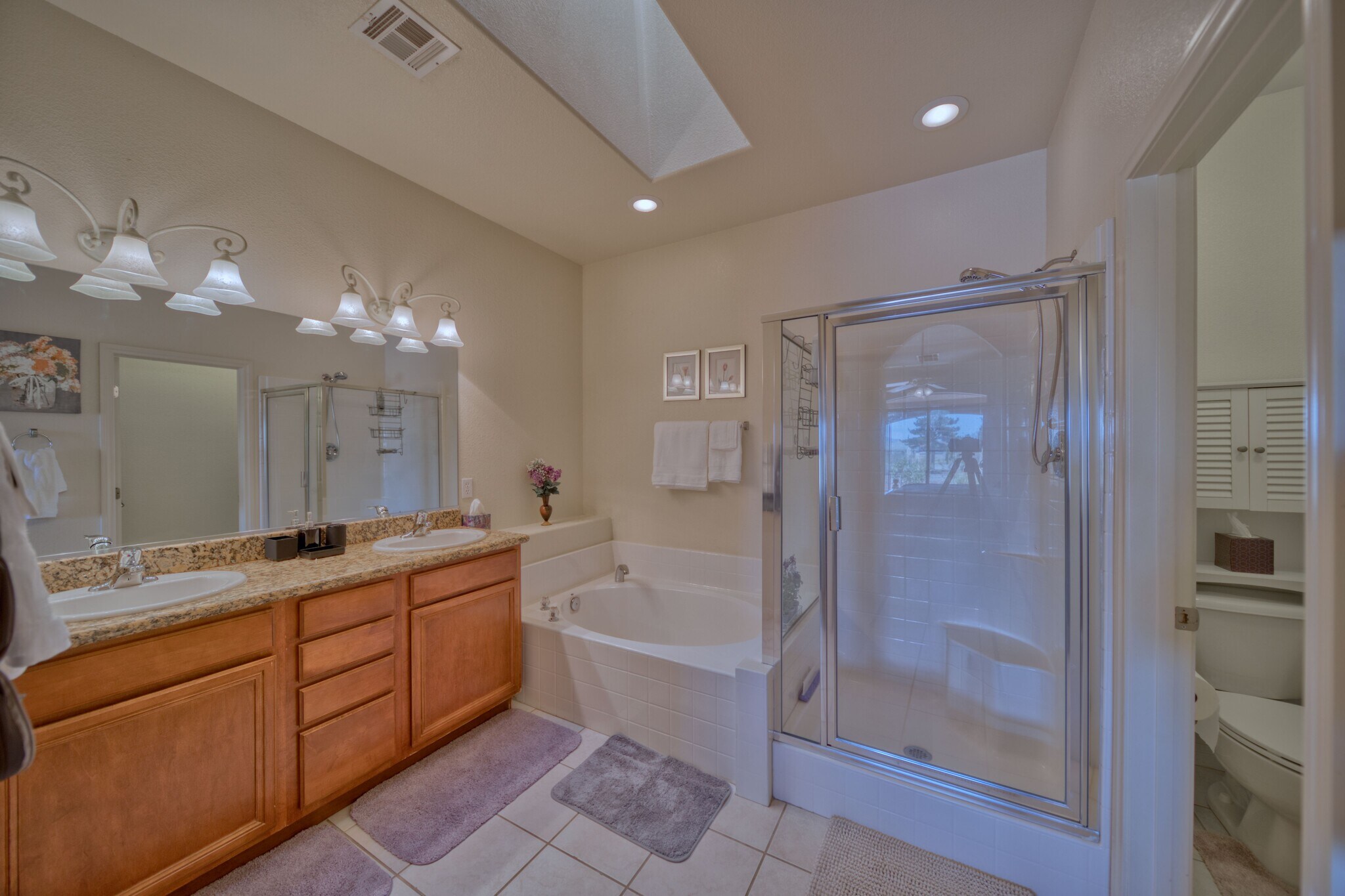 Two Sinks in Master Bath - 1121 Bourbon St