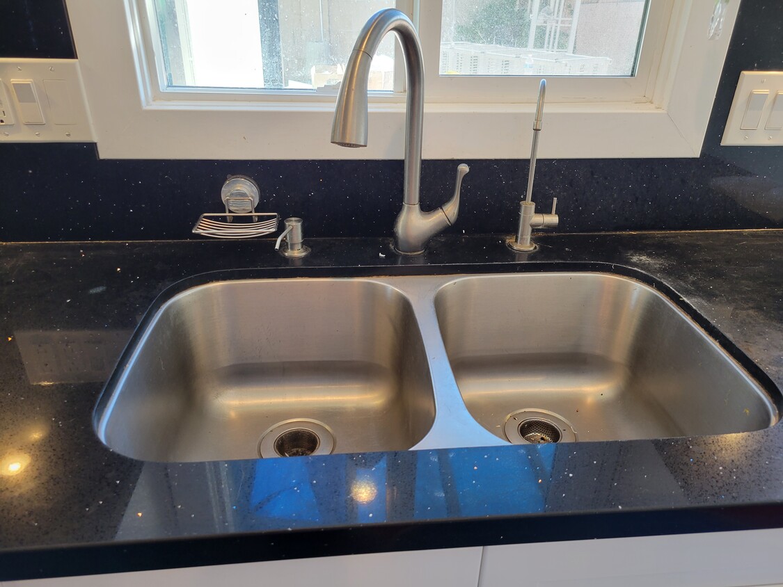 Double sink kitchen - 11721 Puryear Ln