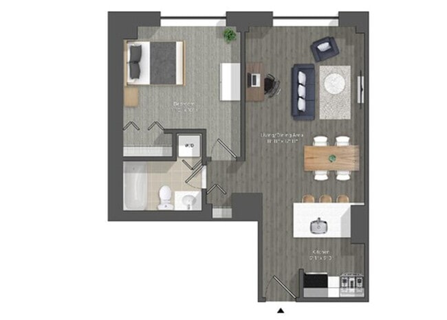 Floorplan - Walnut Street Apartments