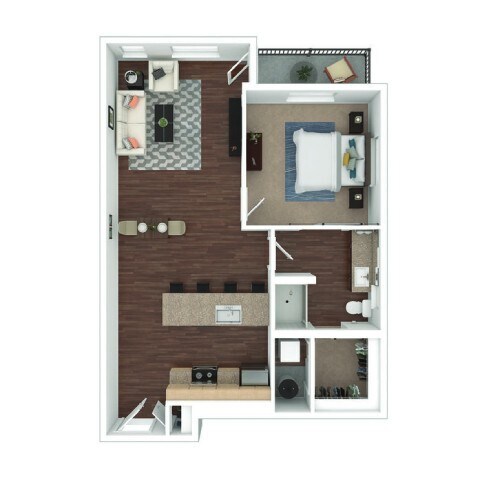 Floorplan - B Street Lohi Apartments