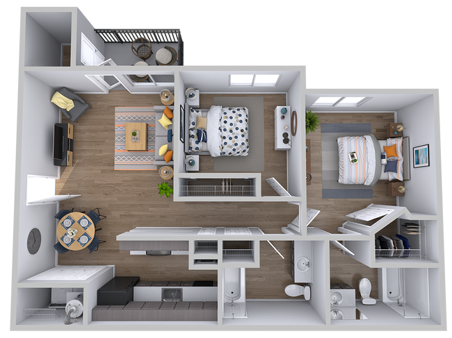 Floorplan - Radius at The Domain