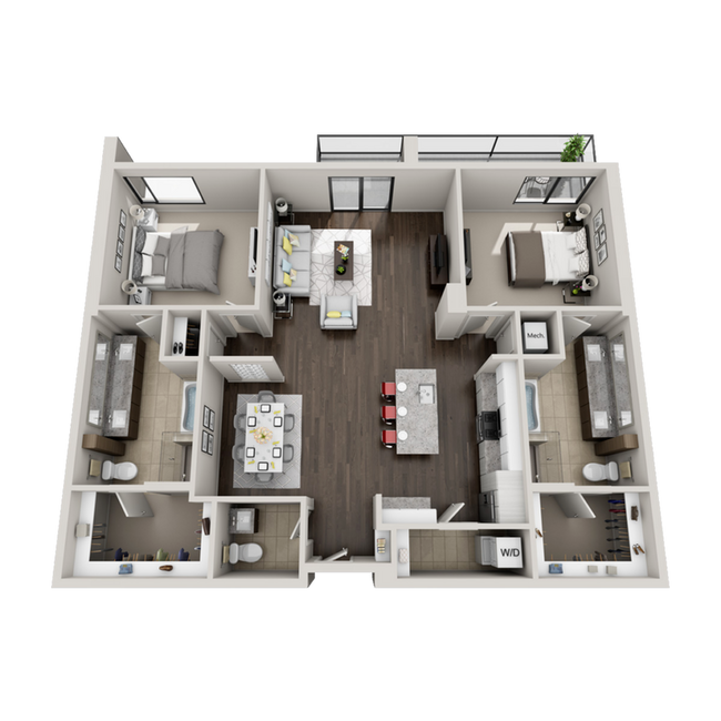 B9 floor plan - Hayworth