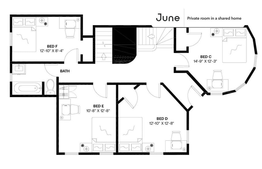 Building Photo - Room in Shared 6 bed/2 bath home