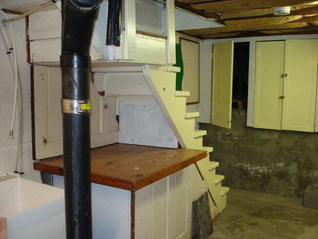 Basement Stairway and storage - 3402 N 28th St