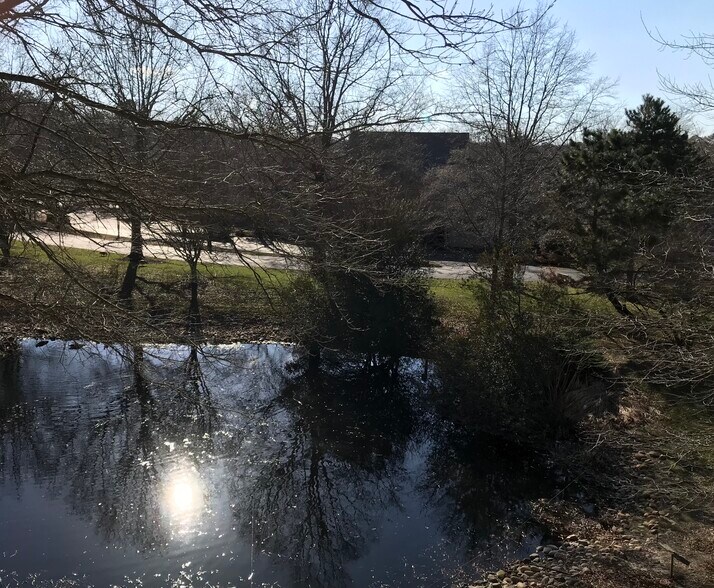 Deck looks out at pond - 20842 East Dr