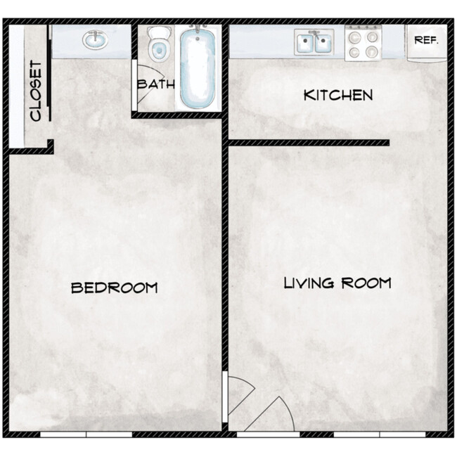 Floorplan - Dylan Apartments