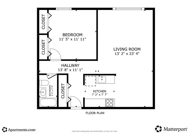 1BR,1BA - Concord Hills Apartments