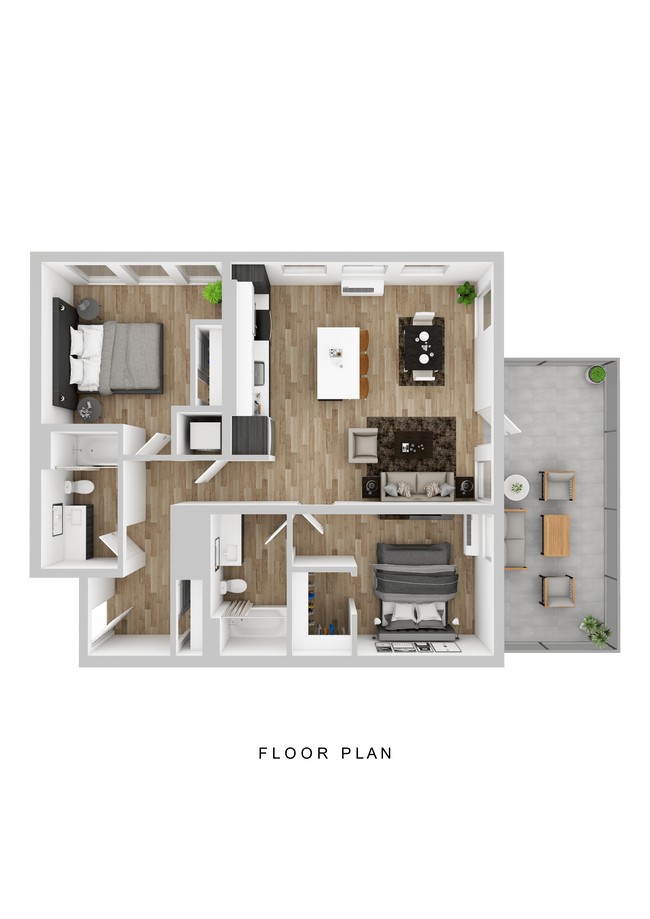 Floorplan - Hyas Point Apartments