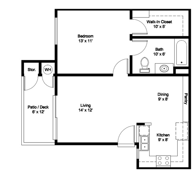 1BR/1BA - Estancia Apartment Homes