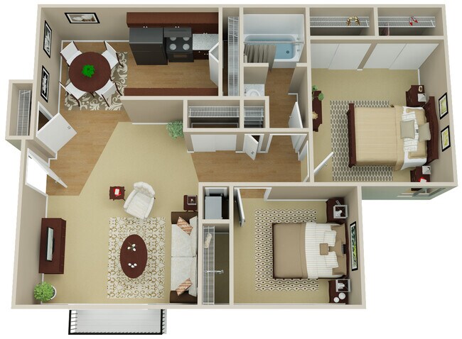 Floorplan - Arvada Village Apartment Homes