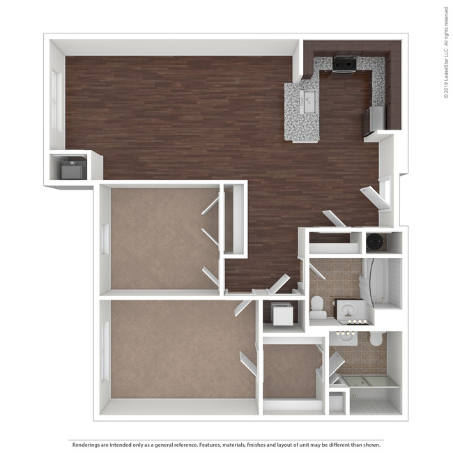 Floorplan - Snowden Creek Apartments, 62+