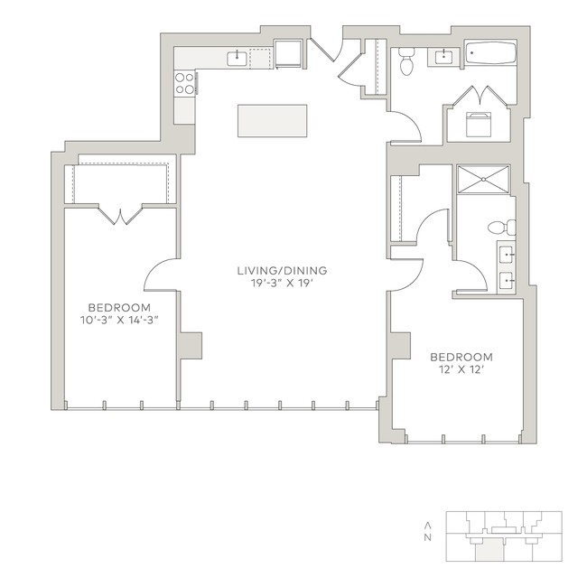 Floorplan - Solstice on the Park