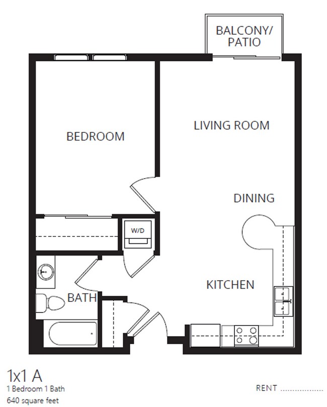 Floorplan - Heritage Village Apartments